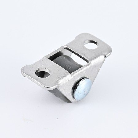 Small size drawer wheel 0.8-2-inch TPR soft rubber silent directional built-in bearing rail wheel factory wholesale