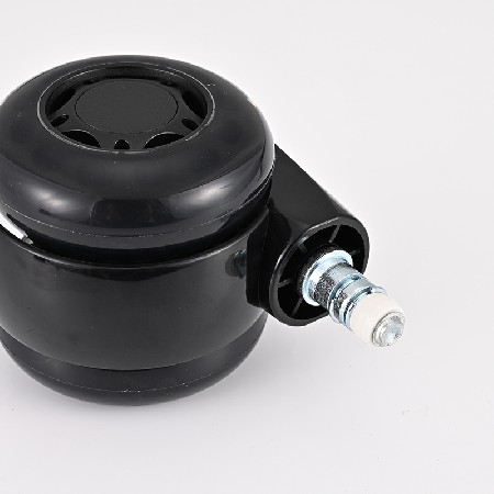 Plug in transparent universal wheels 2-inch 2.5-inch 3-inch black gaming chair, office bench, card spring roller, silent casters